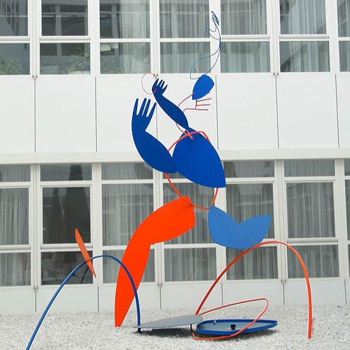 Maxforum Innenhof, Stahl lackiert, H ca.8m